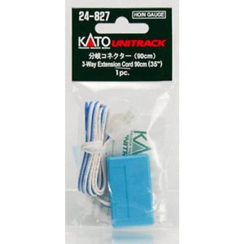KATO Unitrack 3-Way Extension Cord 90cm