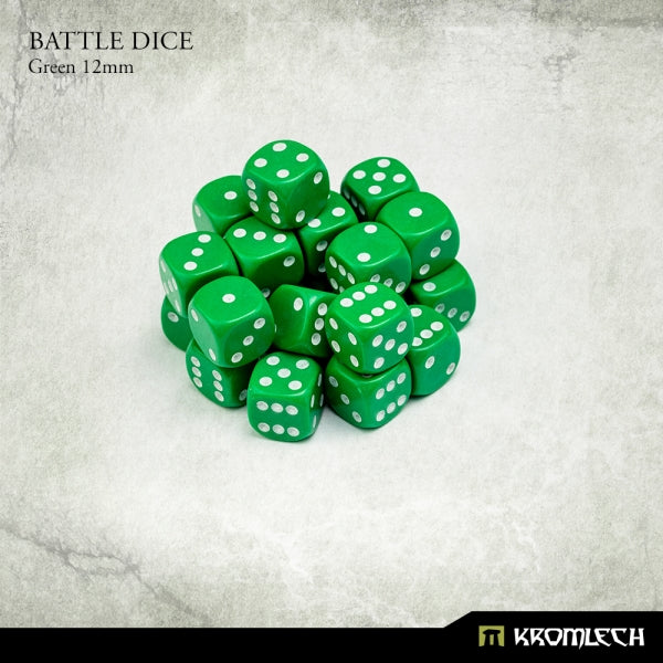 KROMLECH Battle Dice 25x Green 12mm