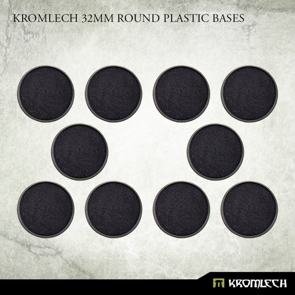 KROMLECH Round 32mm Bases (10)