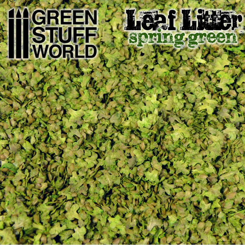 GREEN STUFF WORLD Leaf Litter - Green Spring