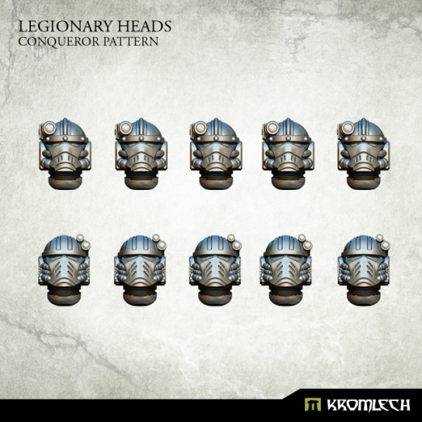KROMLECH Legionary Heads: Conqueror Pattern (10)