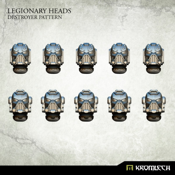 KROMLECH Legionary Heads: Destroyer Pattern (10)