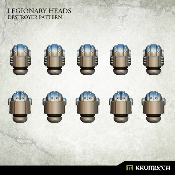 KROMLECH Legionary Heads: Destroyer Pattern (10)