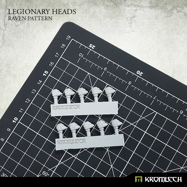 KROMLECH Legionary Heads: Raven Pattern (10)