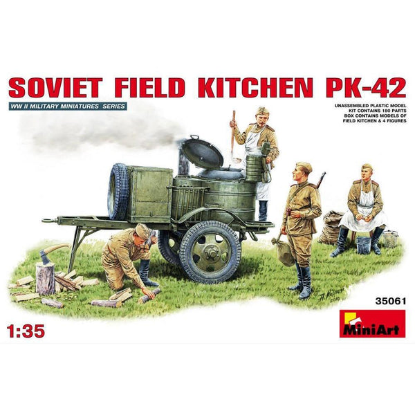 MINIART 1/35 Soviet Field Kitchen KP-42