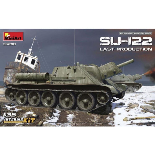 MINIART 1/35 SU-122 (Last Production) Interior Kit