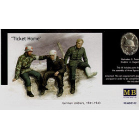 MASTER BOX 1/35 'Ticket Home' German Soldiers 1941