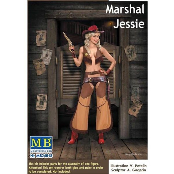 MASTER BOX 1/24 Pin Up Ser. 'Marshel Jessie'