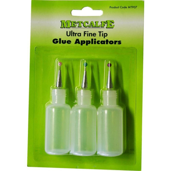 METCALFE Ultra Fine Tip Glue Applicators (3)