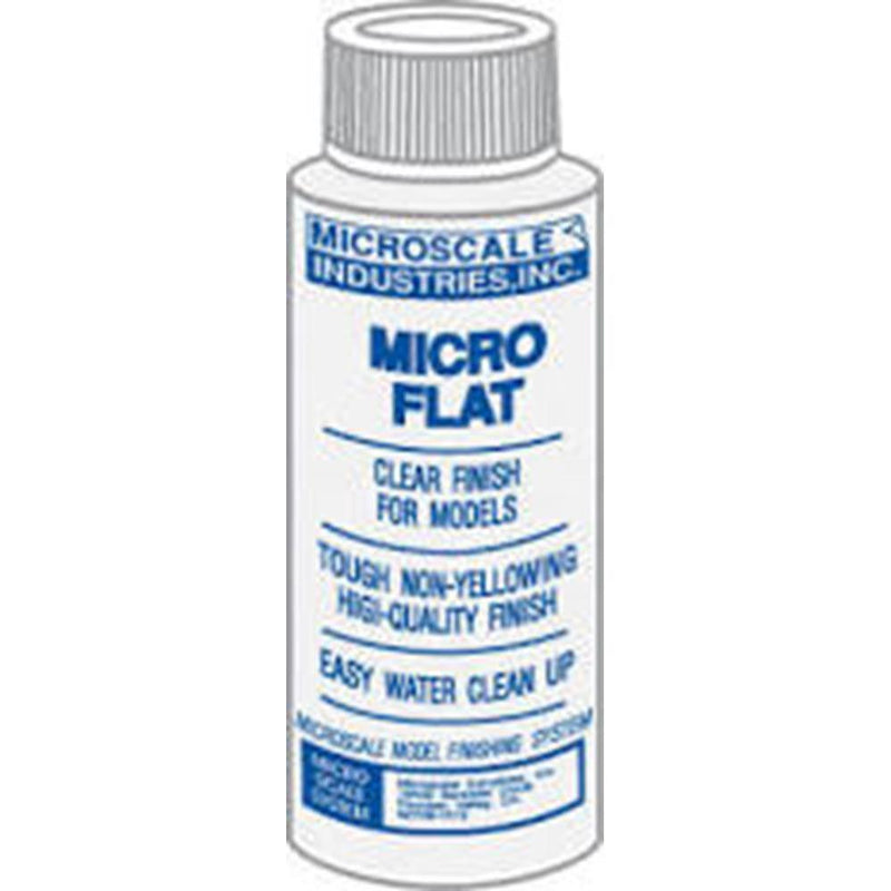 MICROSCALE Micro Coat Flat - 1oz. Bbottle (Clear Flat Finis