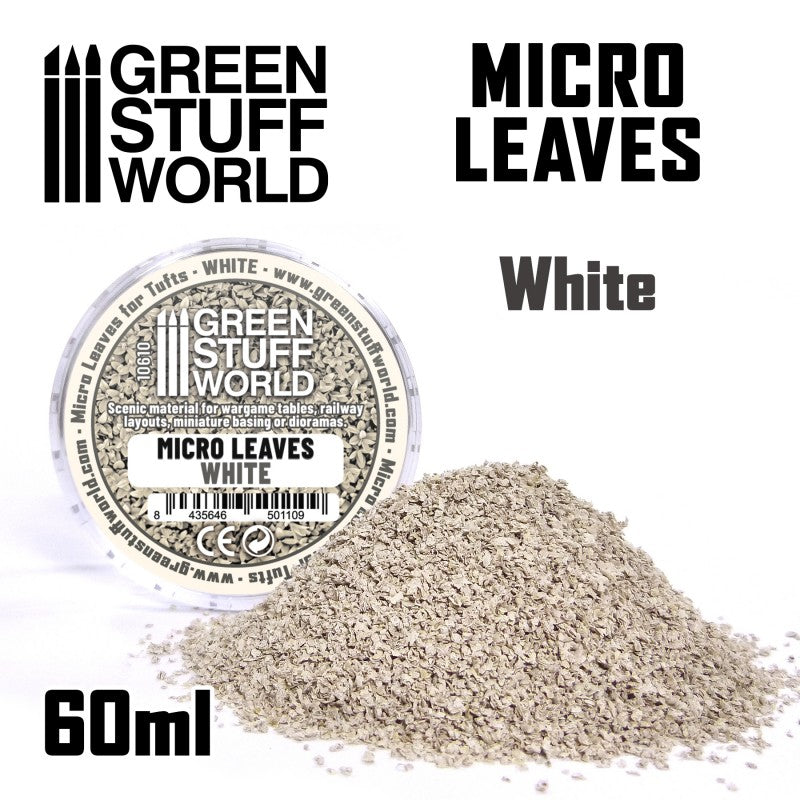 GREEN STUFF WORLD Micro Leaves - White mix