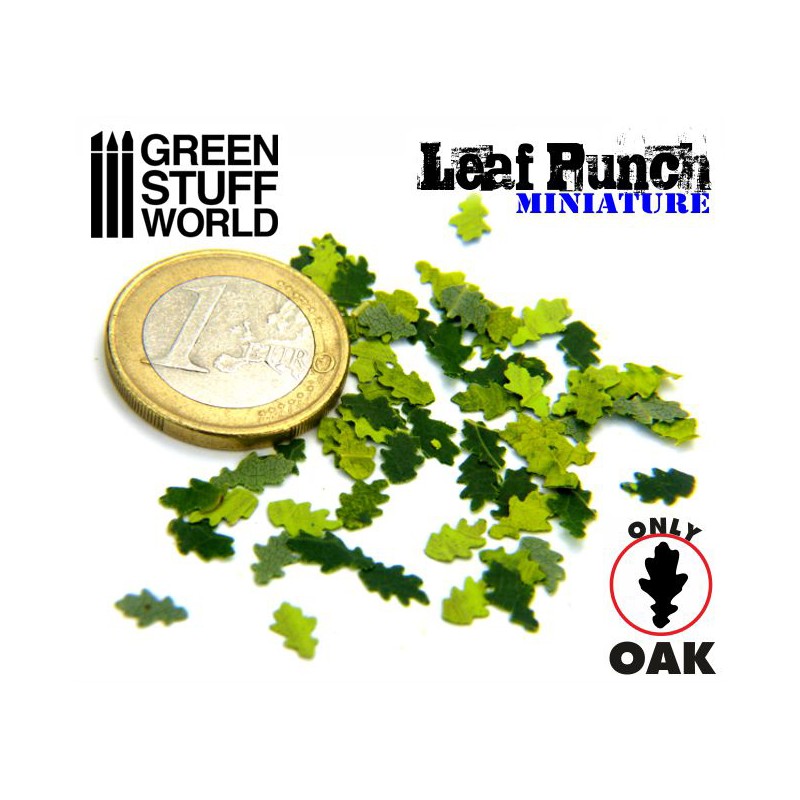 GREEN STUFF WORLD Miniature Leaf Punch Light Green