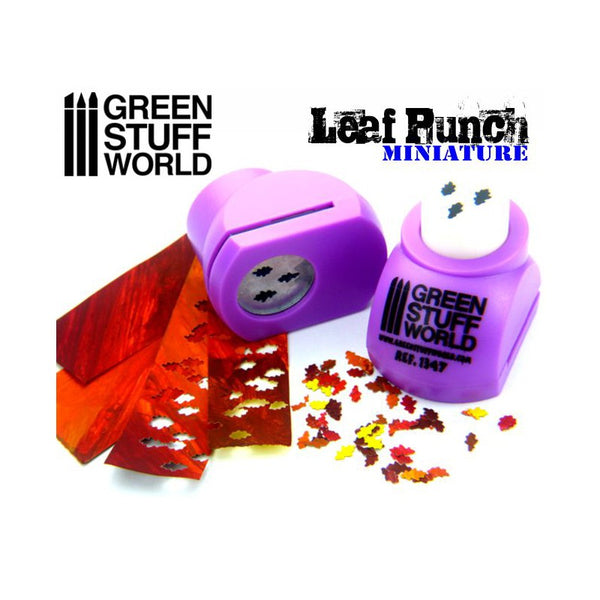 GREEN STUFF WORLD Miniature Leaf Punch Light Purple