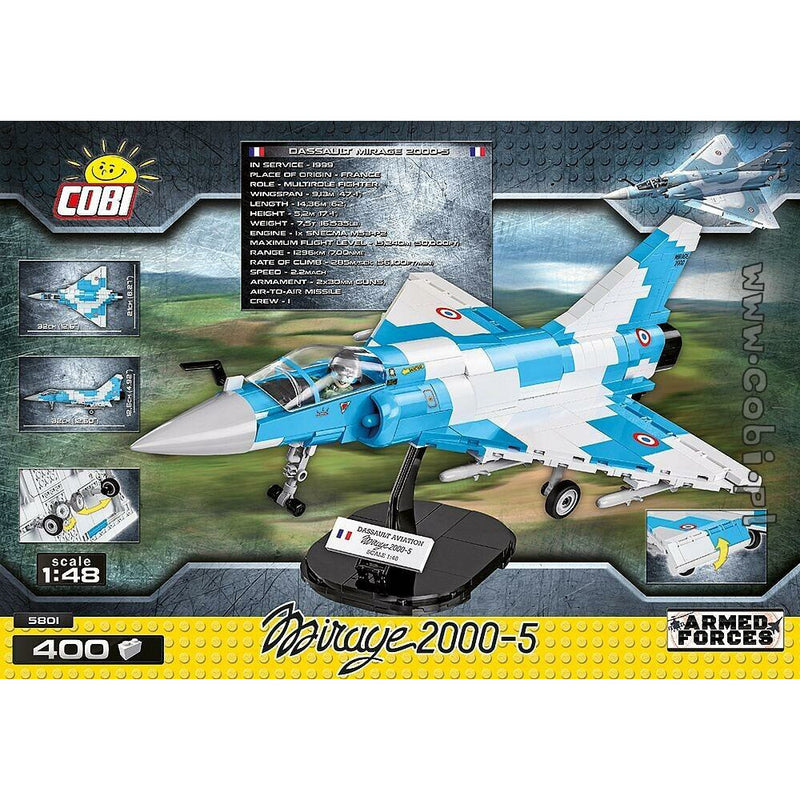 COBI Armed Forces - Mirage 2000-5 (400 Pieces)