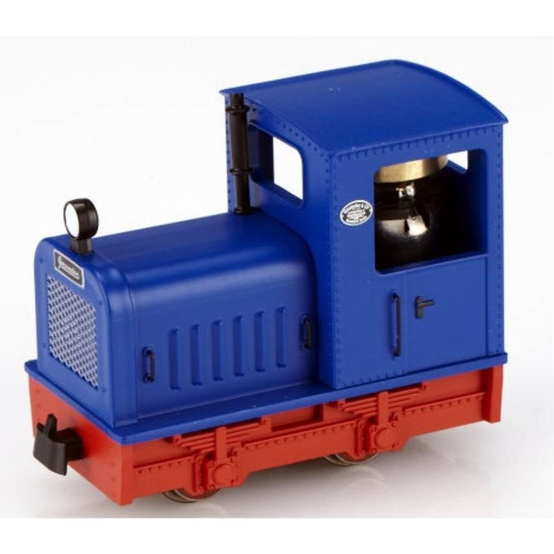 MINITRAINS OO9 Gmeinder Loco - Blue with Red Chassis