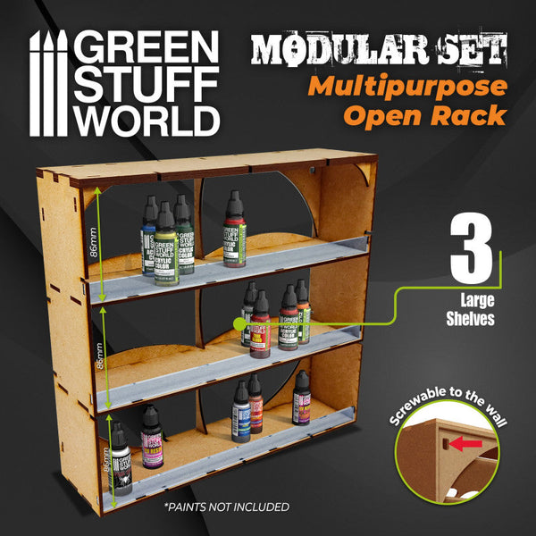 GREEN STUFF WORLD Multipurpose Open Rack