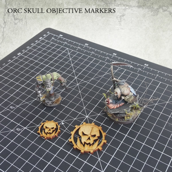 KROMLECH Orc Skull Objective Markers (HDF)