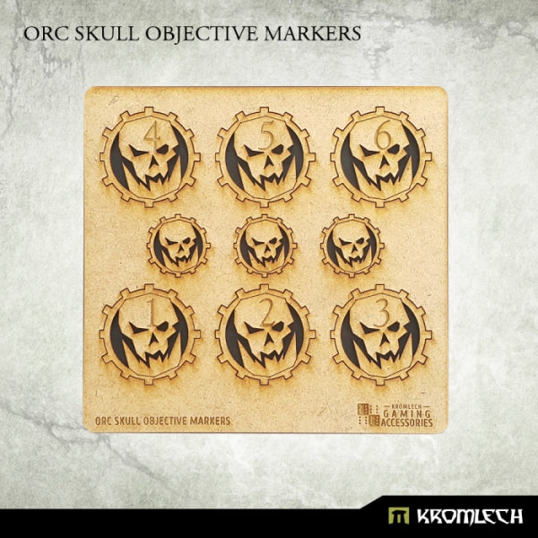 KROMLECH Orc Skull Objective Markers (HDF)