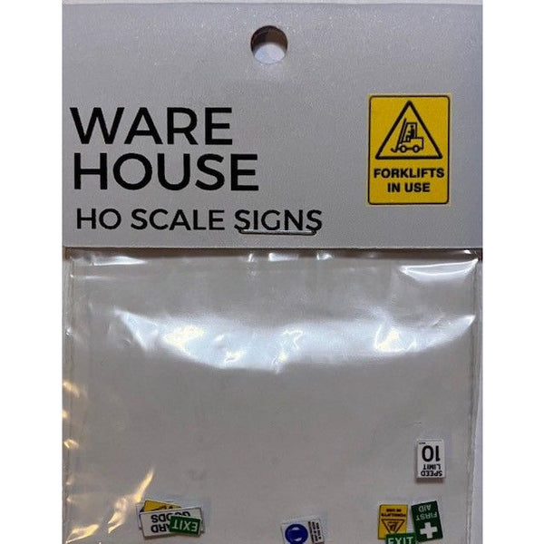 THE TRAIN GIRL Aussie Advertising "Warehouse" 6pk - HO Scale