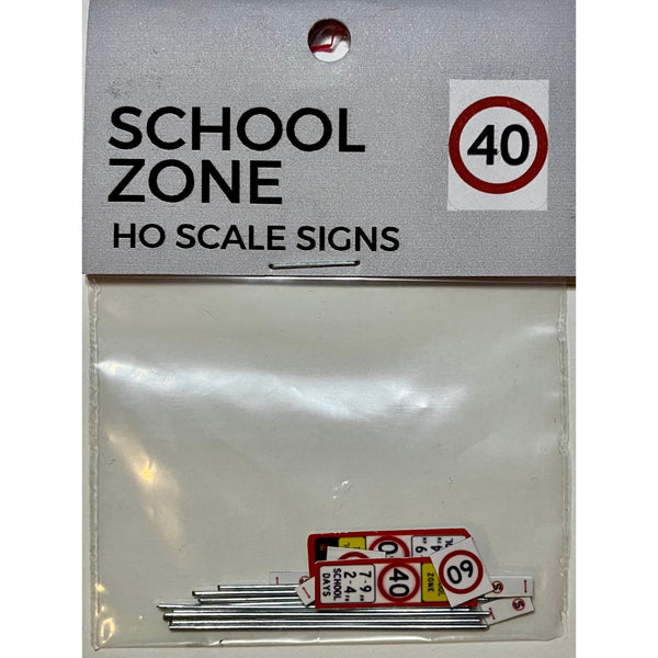 THE TRAIN GIRL School Zone Pack - HO Scale