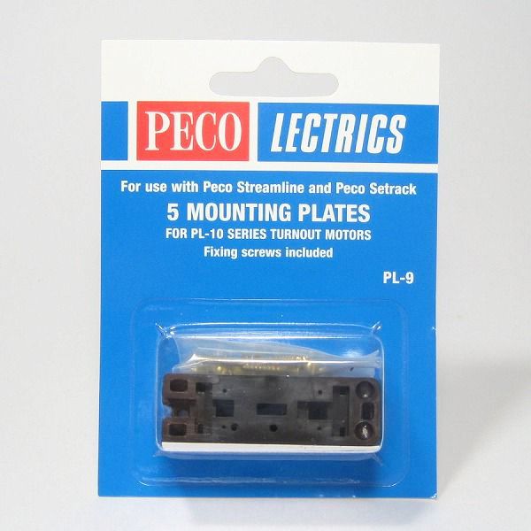 PECO Turnout Motor Mounting Plates (5) (PL9)