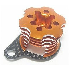 3RACING Speed Control Engine Heatsink for Mini Inferno Orange