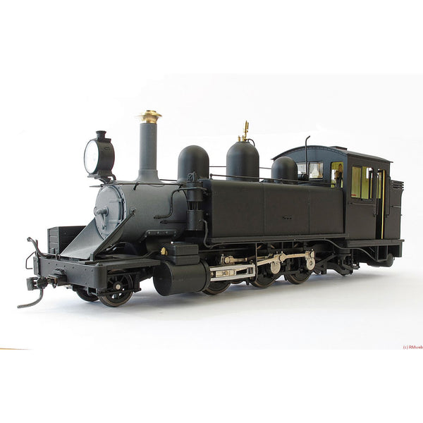 HASKELL On30 NA Class Puffing Billy Locomotive - Black (Early Smoke Stack)