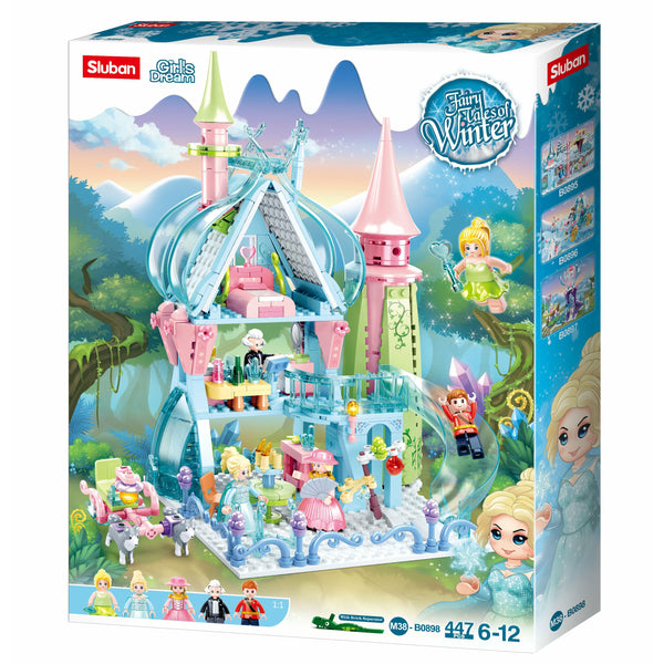 SLUBAN Girl's Dream Fairy Tails of Winter Castle 447pcs