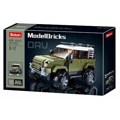 SLUBAN Model Bricks ORV SUV 317pcs