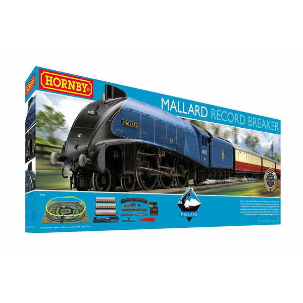 HORNBY OO Mallard Record Breaker Train Set