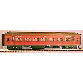 STEAM ERA MODELS HO - BW Second Class Passenger Car Kit (Requires Assembly)