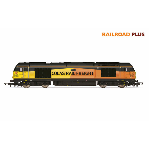 HORNBY OO Railroad Plus Colas Rail, Class 67, Co-Co - Era 10