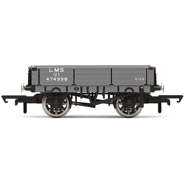 HORNBY 3 Plank Wagon, LMS - Era 3