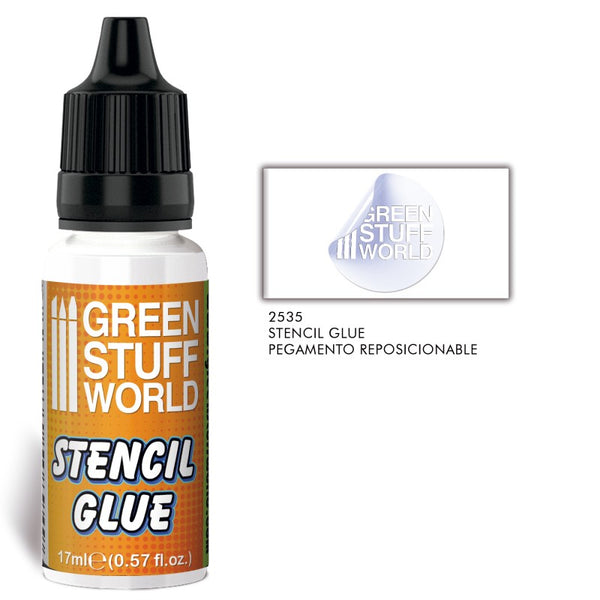 GREEN STUFF WORLD Repositionable Stencil Glue 17ml
