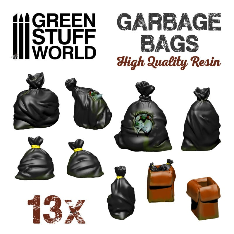 GREEN STUFF WORLD Resin Garbage bags