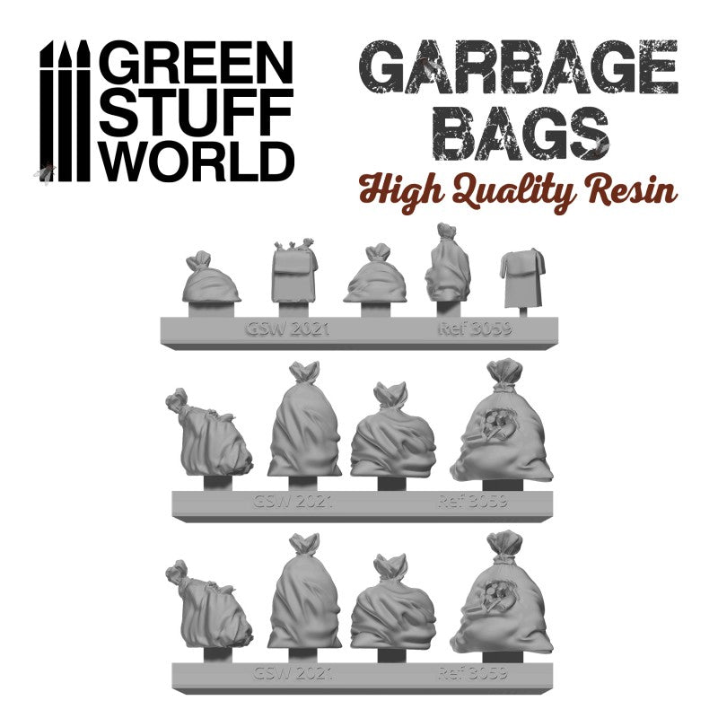 GREEN STUFF WORLD Resin Garbage bags