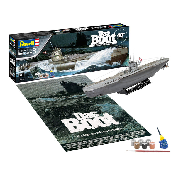 REVELL 1/144 Gift Set Das Boot Collector's Edition "40th An