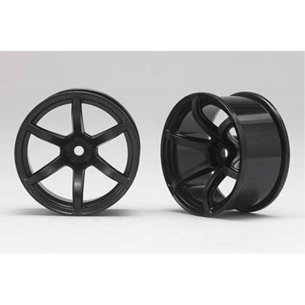 YOKOMO Racing Performer Drift Wheel 6 Spoke Offset 8mm Black