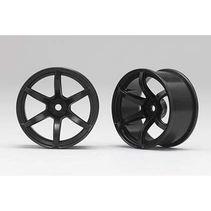 YOKOMO Racing Performer Drift Wheel 6 Spoke Offset 6mm Black