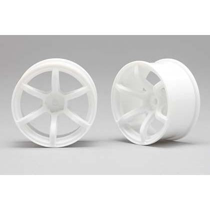 YOKOMO Racing Performer Drift Wheel 6 Spoke Offset 8mm White