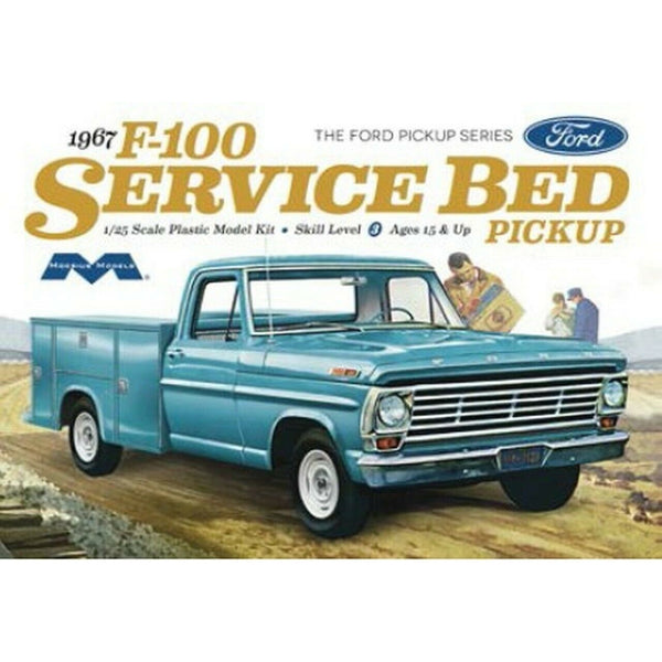 MOEBIUS 1/25 1967 Ford F-100 Service Bed Truck