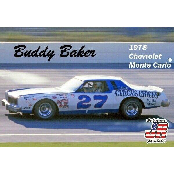 SALVINOS JR 1/25 Buddy Baker #27 1978 Chevrolet Monte Carlo
