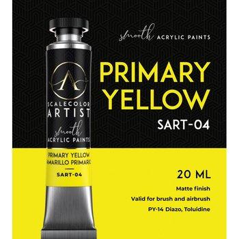 SCALE75 Primary Yellow Acrylic Paint 20ml Tube