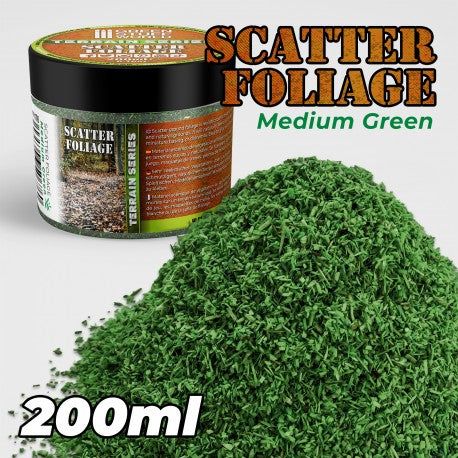 GREEN STUFF WORLD Medium Green Scatter Foliage 200ml