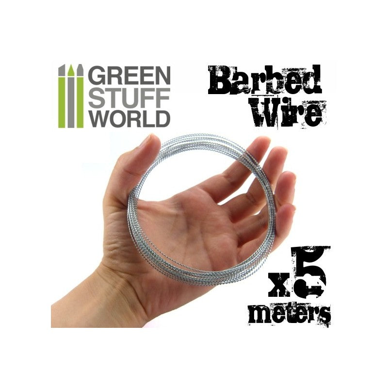 GREEN STUFF WORLD 5 Metres of Simulated Barbed Wire