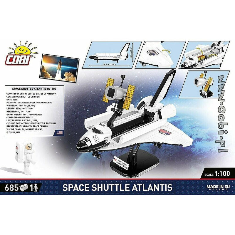 COBI Space Shuttle Atlantis (685 Pieces)