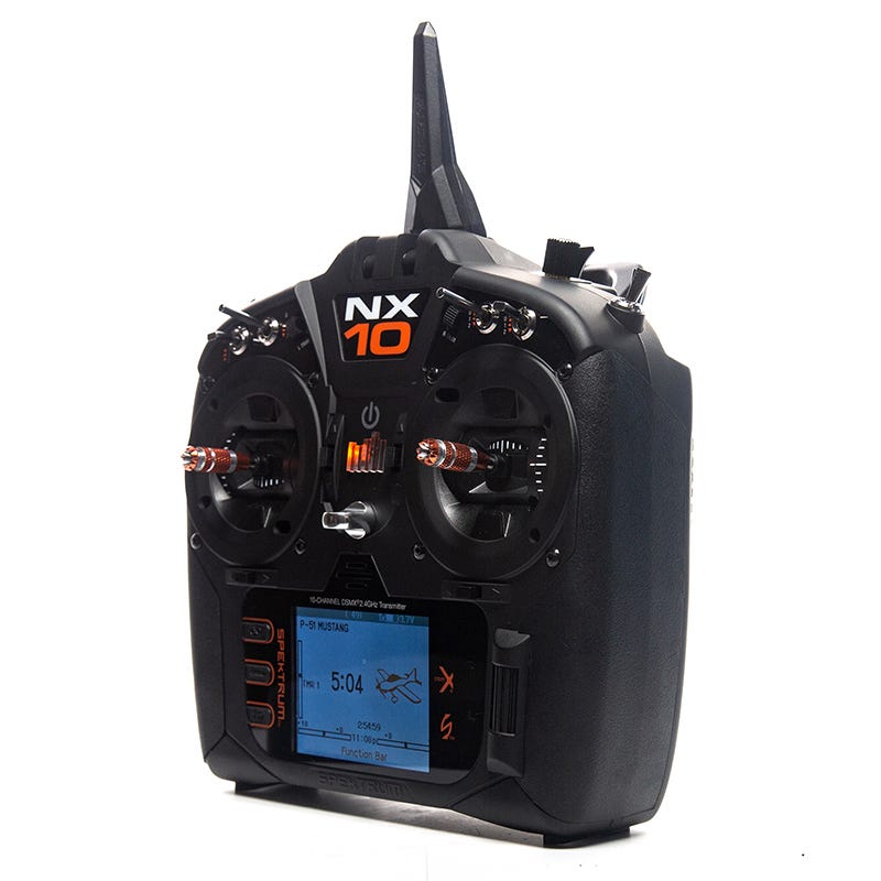 SPEKTRUM NX10 10-Channel DSM-X Transmitter Only, Mode 1
