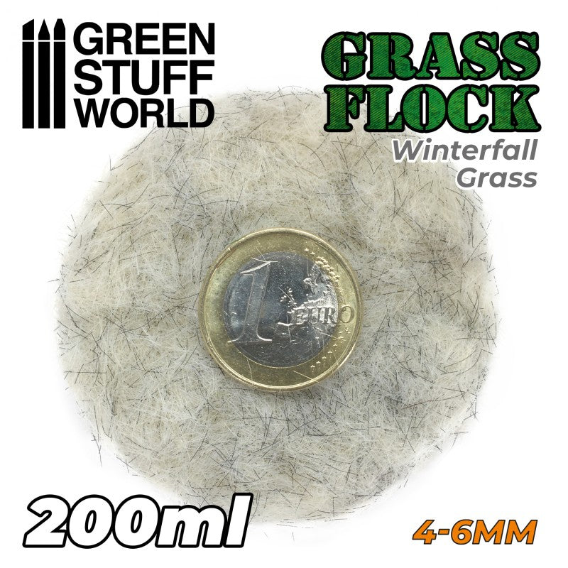 GREEN STUFF WORLD Flock 4-6mm 200ml - Winterfall Grass