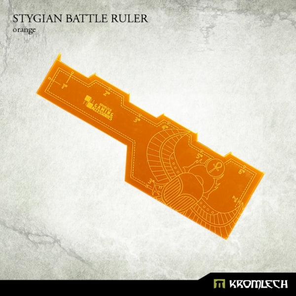 KROMLECH Stygian Battle Ruler (Orange) (1)