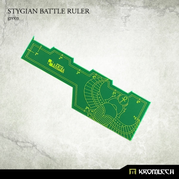 KROMLECH Stygian Battle Ruler (Green) (1)